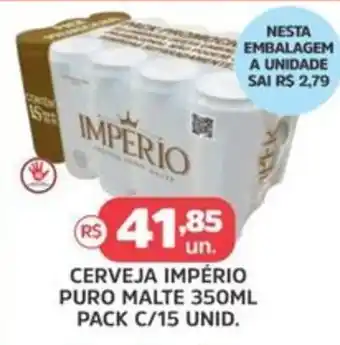 Supermercados Correia Cerveja imperio puro malte oferta