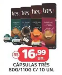 Supermercados Correia Cápsulas três oferta