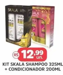 Supermercados Correia Kit skala shampoo + condicionador oferta