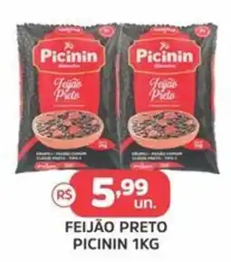 Supermercados Correia Feijão preto picinin oferta