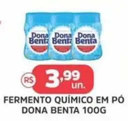 Supermercados Correia Fermento químico em pó dona benta oferta