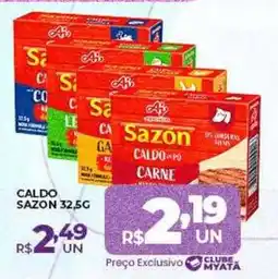 Supermercados Myatã Caldo sazon carne oferta