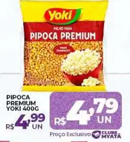 Supermercados Myatã Pipoca premium yoki oferta
