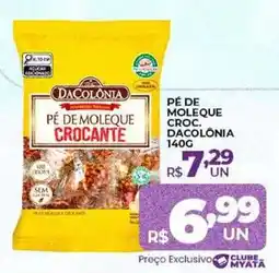 Supermercados Myatã Pé de moleque crocante oferta