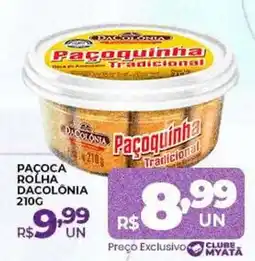 Supermercados Myatã Paçoquinha tradicional oferta
