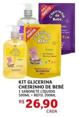 Assaí Atacadista Kit glicerina cheirinho de bebê oferta