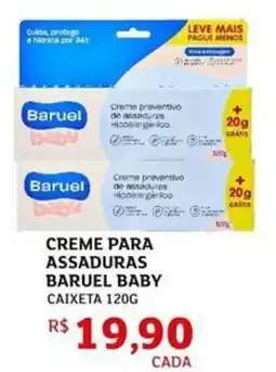 Assaí Atacadista Creme para assaduras baruel baby oferta