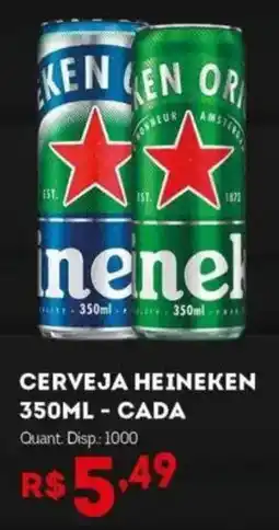 Bistek Supermercados Cerveja heineken oferta