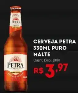 Bistek Supermercados Cerveja petra 330ml puro malte oferta