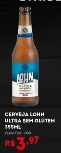 Bistek Supermercados Cerveja lohn ultra sem glúten oferta