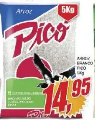 Vianense Supermercados Arroz branco pico oferta