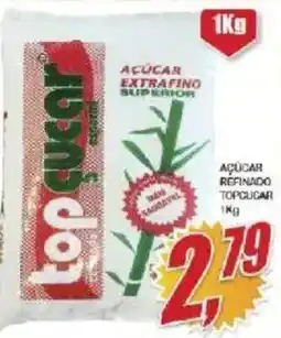 Vianense Supermercados Açúcar refinado top sugar oferta