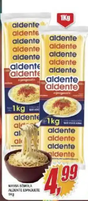 Vianense Supermercados Massa semola aldente espaguete oferta