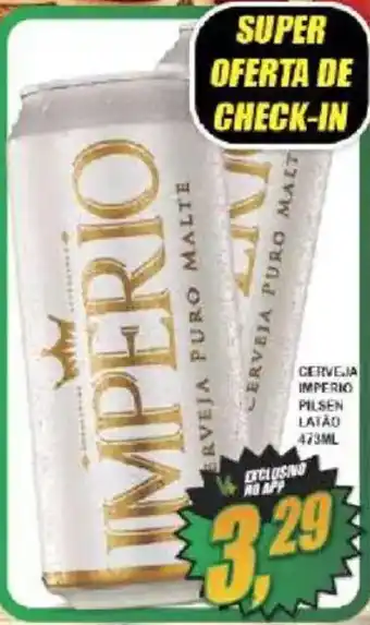 Vianense Supermercados Cerveja imperio pilsen oferta