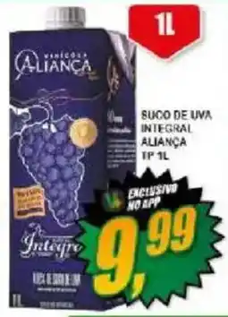 Vianense Supermercados Suco de uva integral aliança oferta