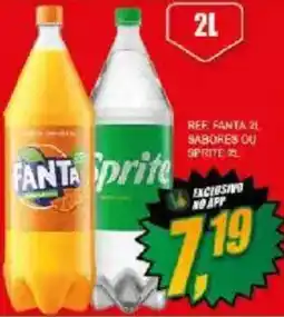 Vianense Supermercados Fanta 2l ou Sprite 2l oferta