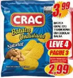Vianense Supermercados Batata ondulada natural oferta