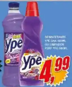 Vianense Supermercados Desinfetante ype dak 500ml ou limpidor perf ype 500ml oferta