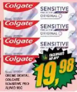 Vianense Supermercados Creme dental colgate sensitive pro alívio oferta