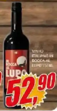 Vianense Supermercados Vinho italiano in bocca al lupo oferta