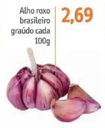 Sonda Alho roxo brasileiro graúdo oferta