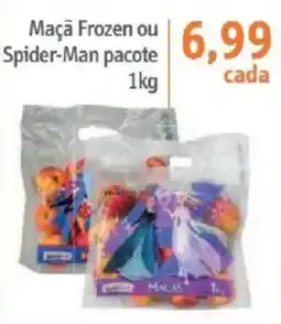 Sonda Maçã frozen ou spider-man pacote oferta