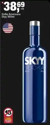 Frangolândia Vodka americana skyy oferta
