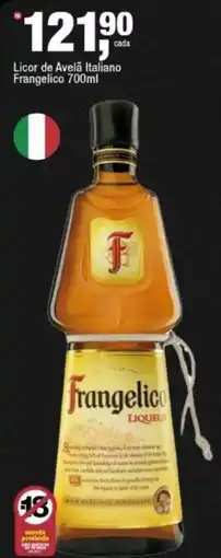 Frangolândia Licor de Avelã Italiano Frangelico oferta