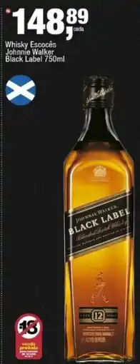 Frangolândia Whisky Escocês Johnnie Walker Black Label oferta