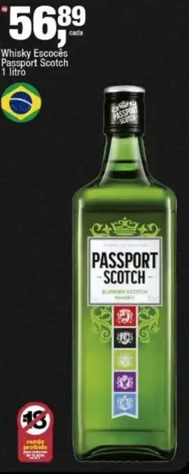 Frangolândia whisky escocês passport scotch oferta