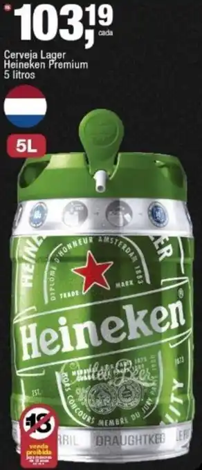 Frangolândia Cerveja lager heineken premium oferta