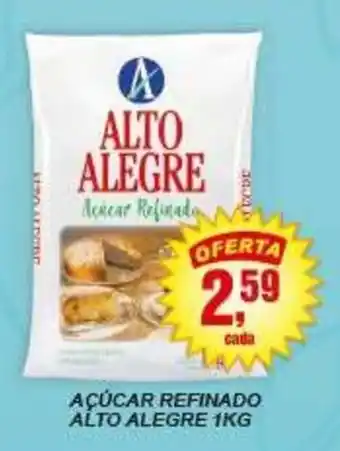 Açúcar refinado alto alegre