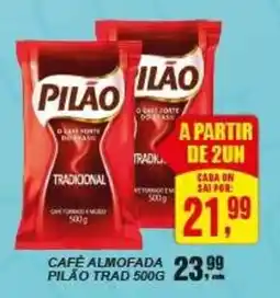 Negreiros Café almofada pilão trad oferta