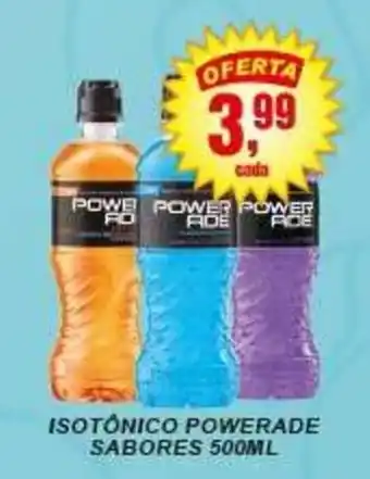 Negreiros Isotônico powerade sabores oferta
