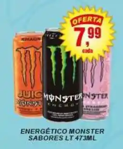 Negreiros energético monster sabores oferta