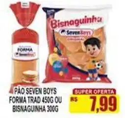 Supermercado leal Pão seven boys ou bisnaguinha oferta
