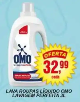 Negreiros Lava roupas líquido omo lavagem perfeita oferta