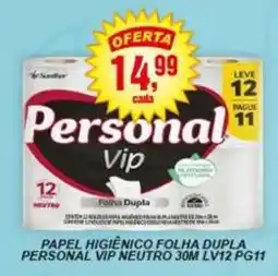 Negreiros Papel higiênico folha dupla personal vip neutro oferta