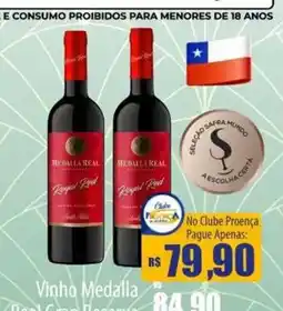 Proença Supermercados Vinho Medalla Real Gran Reserva oferta