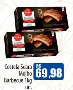 Proença Supermercados Costela seara molho barbecue oferta