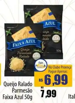 Proença Supermercados Queijo Ralado Parmesão Faixa Azul oferta