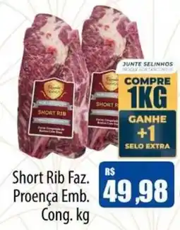 Proença Supermercados Short Rib Faz. Proença Emb. Cong. oferta