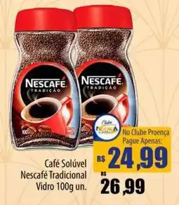 Proença Supermercados Café Solúvel Nescafé Tradicional Vidro oferta
