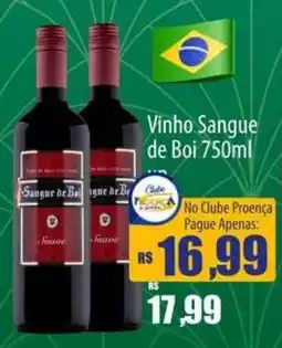 Proença Supermercados Vinho Sangue de Boi oferta