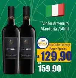 Proença Supermercados Vinho Altemura Manduria oferta