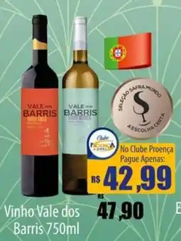 Proença Supermercados Vinho Vale dos Barris oferta