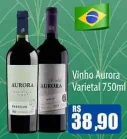 Proença Supermercados Vinho aurora varietal oferta
