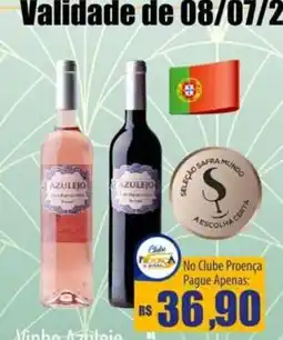 Proença Supermercados Vinho Azulejo oferta