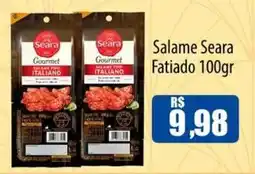 Proença Supermercados Salame seara fatiado oferta