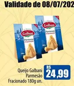 Proença Supermercados Queijo galbani parmesão fracionado oferta